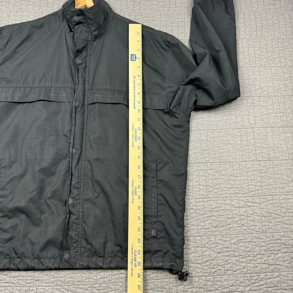 Vintage Polo Golf Ralph Lauren Jacket Men Small Black Performance Windbreaker